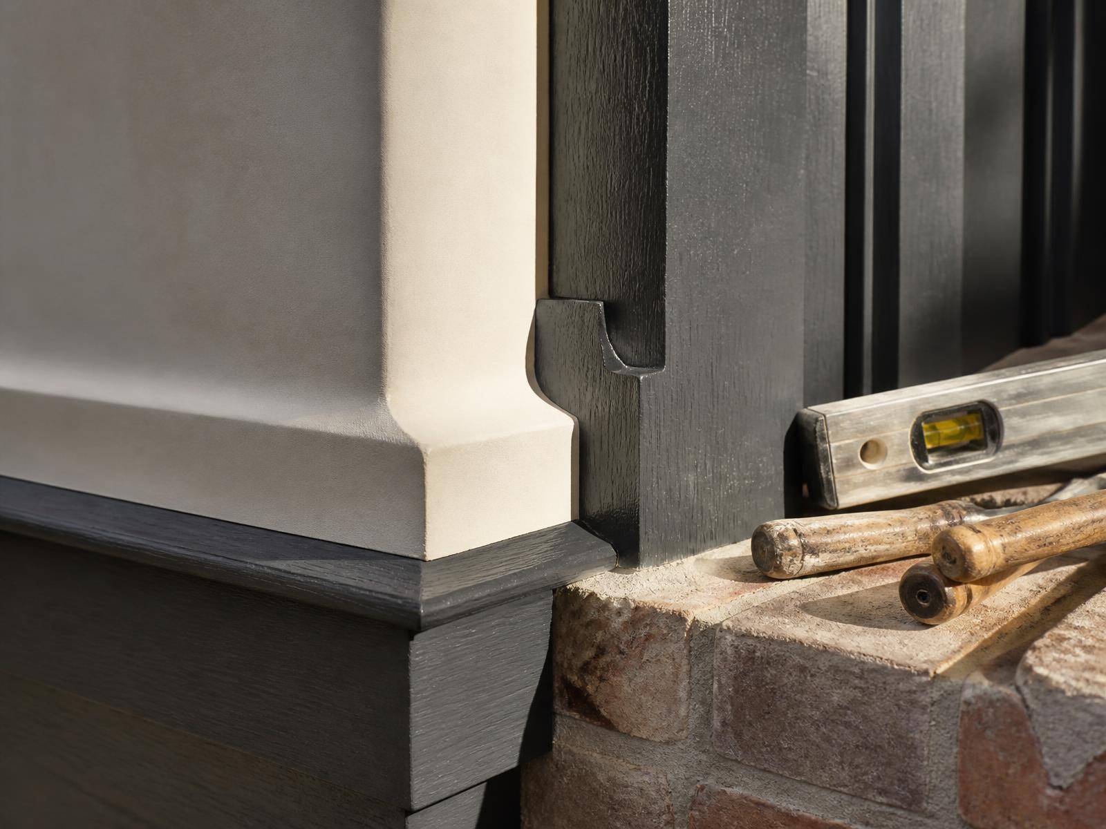 Carpentry tools and site detail